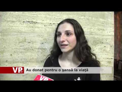 Au donat pentru o şansă la viaţă