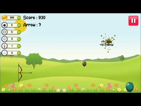 Balloon Shoot Archery Video