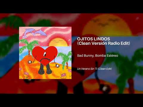 Bad Bunny, Bomba Estereo - Ojitos Lindos (Clean Version Radio Edit) - Live Music Fire One