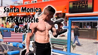 The Santa Monica Pier to Venice Beach walk is a must in LA!!!!