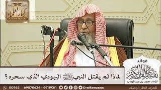 [245] لماذا لم يقتل النبيﷺ اليهودي الذي سحره؟ - صالح الفوزان