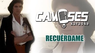 Camilo Sesto - Recuérdame (Karaoke)