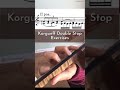 Best Violin Double Stop Exercises - Korgueff Double Stops | Violin With Dr. Lynn