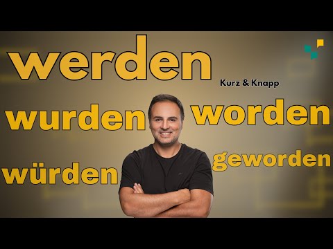"werden, wurden, würden" 🇩🇪 " Das magische Verb" Deutsch lernen " Kurz und Knapp"
