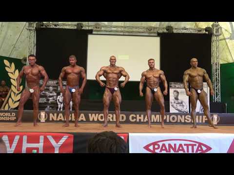 1st Group Comparisons - Men Class 1 - NABBA World Championship 2018