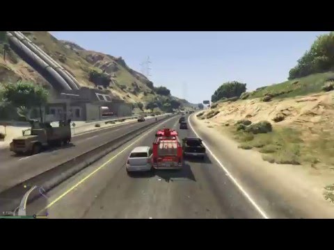 GTA V - fire truck