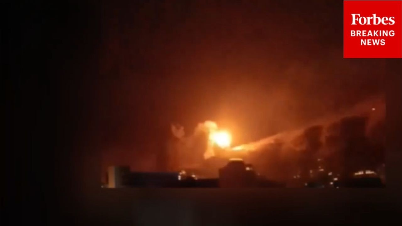 Video | JUST IN: President Trump Posts Video Of Strikes On Tehran Following Vow To Unleash 'Hell' On Iran