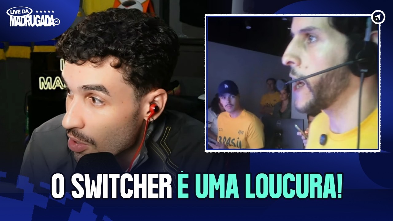 POR DENTRO DA CAZÉTV! ALLAN REAGE A BASTIDORES DE LFF E SIMÕES NO JOGO DO BRASIL | LIVE DA MADRUGADA