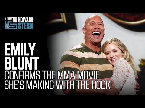 Emily Blunt Confirms She Starring in “The Smashing Machine” With Dwayne “The Rock” Johnson