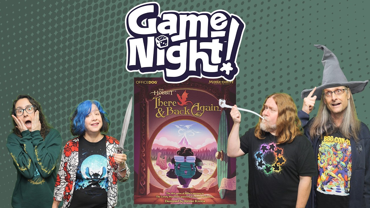 The Hobbit: There & Back Again - GameNight! Se13 Ep41 - How to Play & Playthrough