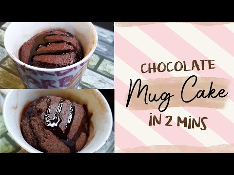 Chocolate MUG CAKE | Quick Recipe in 2 Mins | Microwave Mug Cake | Monisha Dev