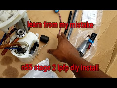 BMW 435i N55 stage2 lpfp DIY install