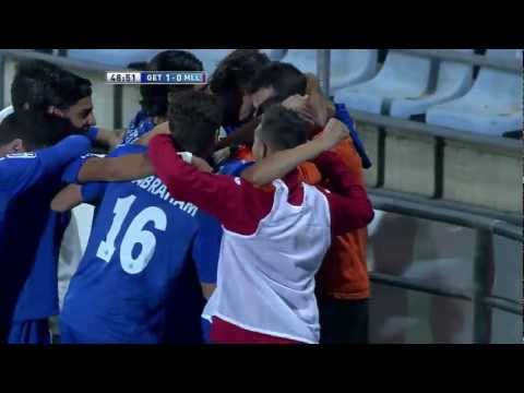 Gol de Diego Castro (1-0) en el Getafe CF - RCD Mallorca Jornada 6