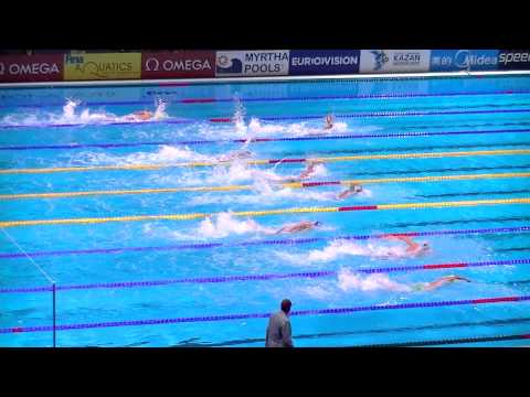 200m Freestyle Men, Final. Swimming World Championships BCN 2013. Yannick AGNEL Gold Medal