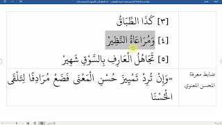 صورة 48شرح نظم زبدة البلاغة لناظمه الشيخ محمد نصيف تتمة المحسنات المعنوية