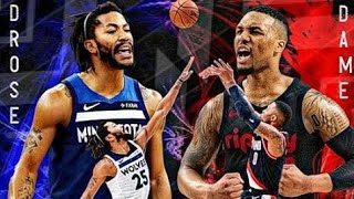 Derrick Rose x Damian Lillard mix - Neva Lackin (Pnb Rock)