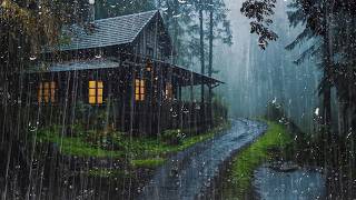 Sleep Better Tonight 🌧️ Heavy Rain & Thunder for Fast Sleep, Relaxation, White Noise & Calm Nights