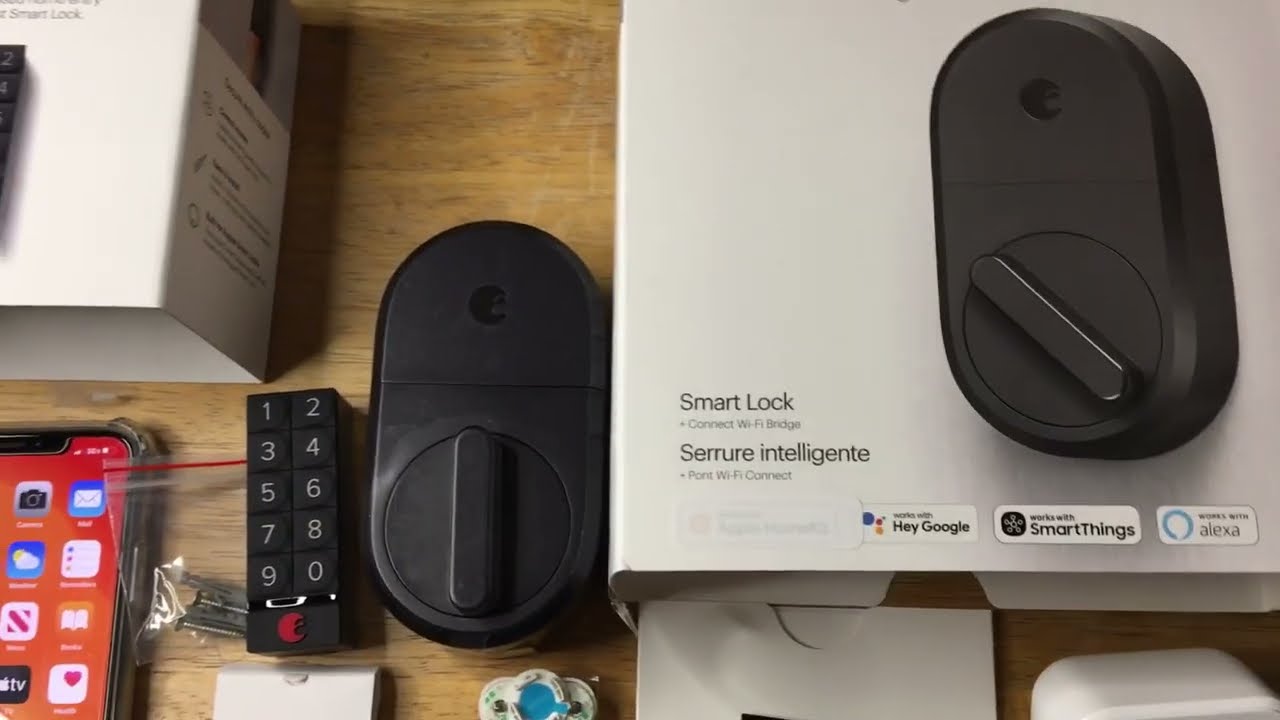 August Smart Lock + Connect WiFi Bridge Smart Keypad Review 1-1-23