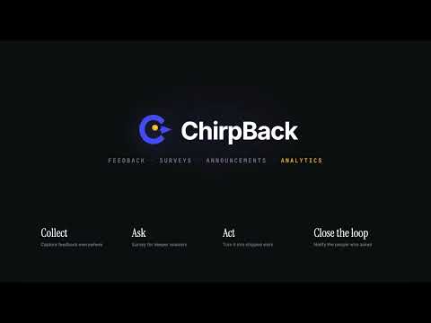 ChirpBack video preview