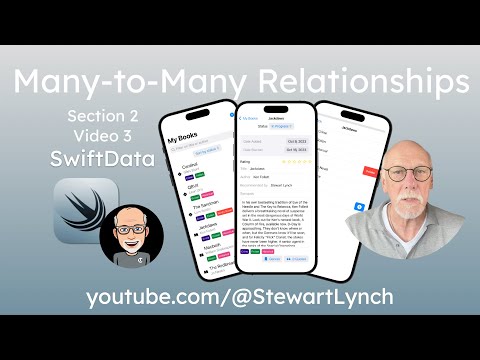 Swift Data Many to Many relationships thumbnail