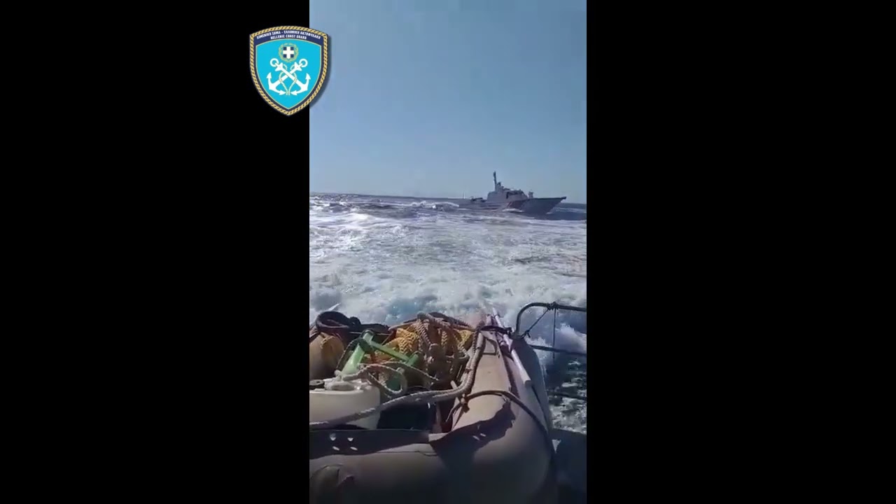 Türkische Küstenwache verfolgt Rettungsboot in griechischen Hoheitsgewässern (Video)