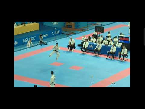 Final Match Male Pattern 1Dan 18-34y 🔴 DPRKorea Vs 🔵 Greece (Hellas) world Championship