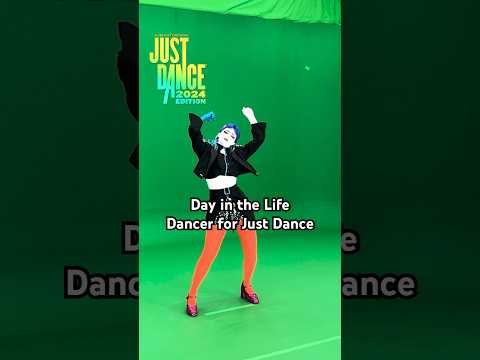 😍 Day in the Life as a Dancer for Just Dance #justdance #behindthescenes