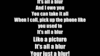 Zebrahead-Blur (lyrics)