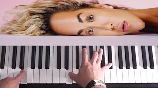 Rita Ora - Velvet Rope - Piano Tutorial