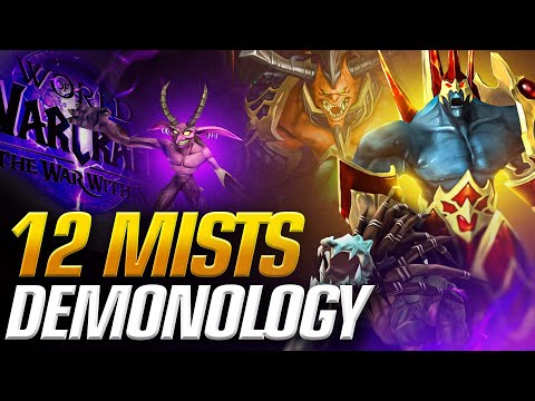 Demonology Is Stronger Than It Seems! +12 Mists Of Tirna Scithe | 2 Chest Run