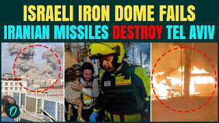IRAN ATTACKS TEL AVIV LIVE | Iranian BALLISTIC Missiles Rip Through Tel Aviv Destroying Buildings