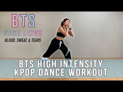 BTS Intense Cardio Dance Workout -- Fake Love + Blood Sweat & Tears