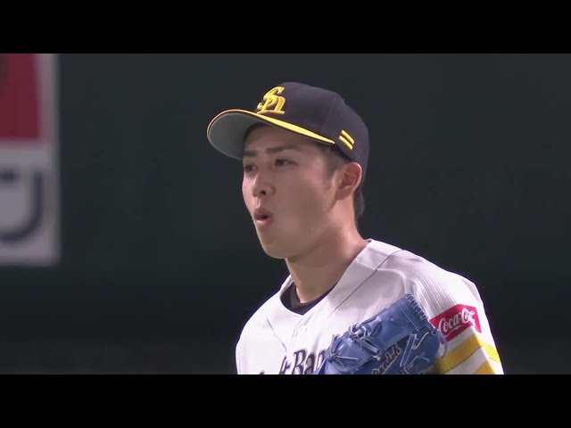【9回表】プロ初完封!! ホークス・板東湧梧 9回120球を投げて無失点に抑える好投を魅せた!! 2022年9月24日 福岡ソフトバンクホークス 対 千葉ロッテマリーンズ