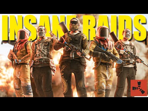 My Group ONLINE RAIDS EVERYONE No Matter the BASE in Rust