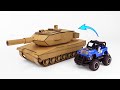 How To Make RC Tank With Cardboard