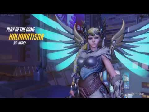 Battle Mercy Saves the Day - Mercy POTG