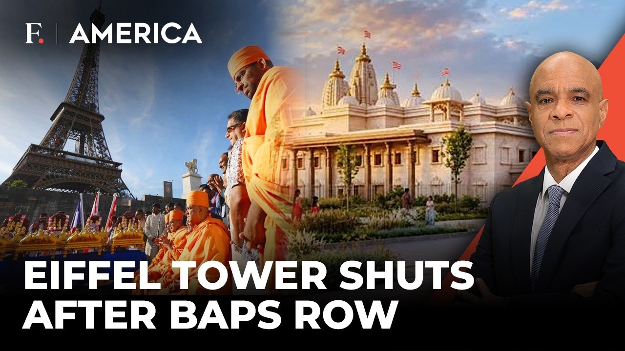 Eiffel Tower SHOCKER: Women Staff Asked To Step Aside During BAPS Visit | Firstpost America | N18G
