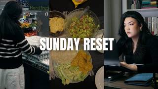 DOMINGO RESET | Voltando para a rotina após viagem morando sozinha, reunião, mercado