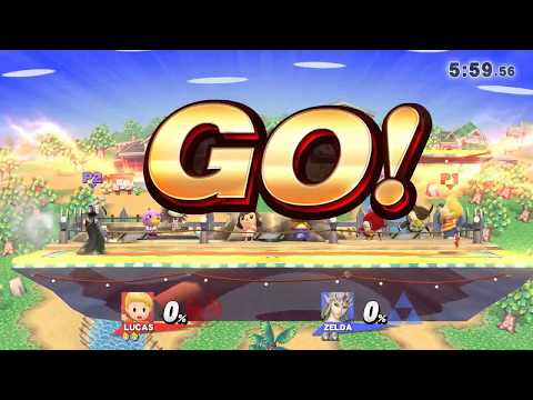 Smash 4 - Danny (Lucas) vs. The Countess (Zelda)