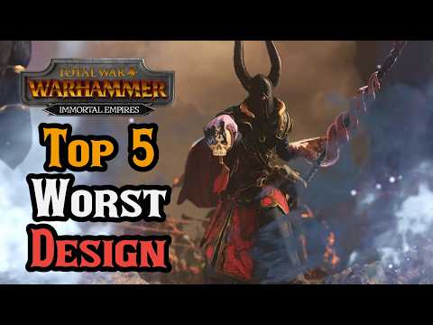 Top 5 Worst DESIGNED Campaigns! - Total War: Warhammer 3 Immortal Empires