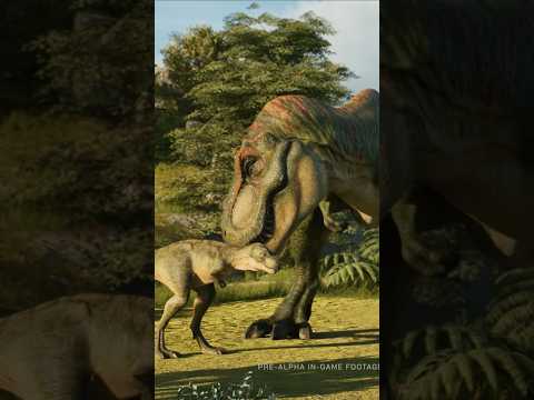 REX JUVENILE AND PARENTS LIVE THEIR BEST LIFE 🦖 - Jurassic World Evolution 3