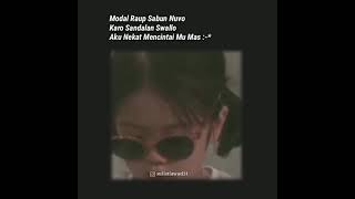 Download lagu Story Wa - Cinta (modal nekat) || Dj Perahu Layar mp3