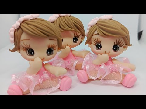 Biscuit doll for enchanted garden candle