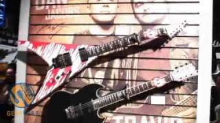 Video thumbnail for ESP LTD DJ600V Dan Jacobs Signature Guitar Mildly Disturbs Winter NAMM 2009 Crowds by gearwire