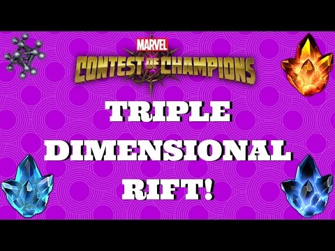 TRIPLE DIMENSIONAL RIFT! Beginner, Normal, Heroic! | Marvel Contest of Champions