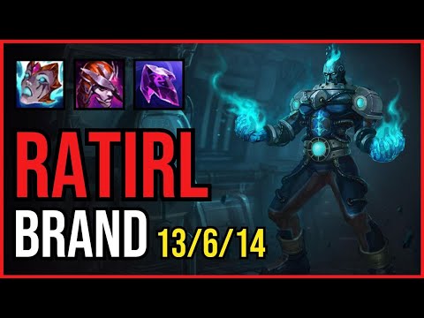 RATIRL - BRAND vs NAUTILUS Support - EUW Challenger - Patch 11.5