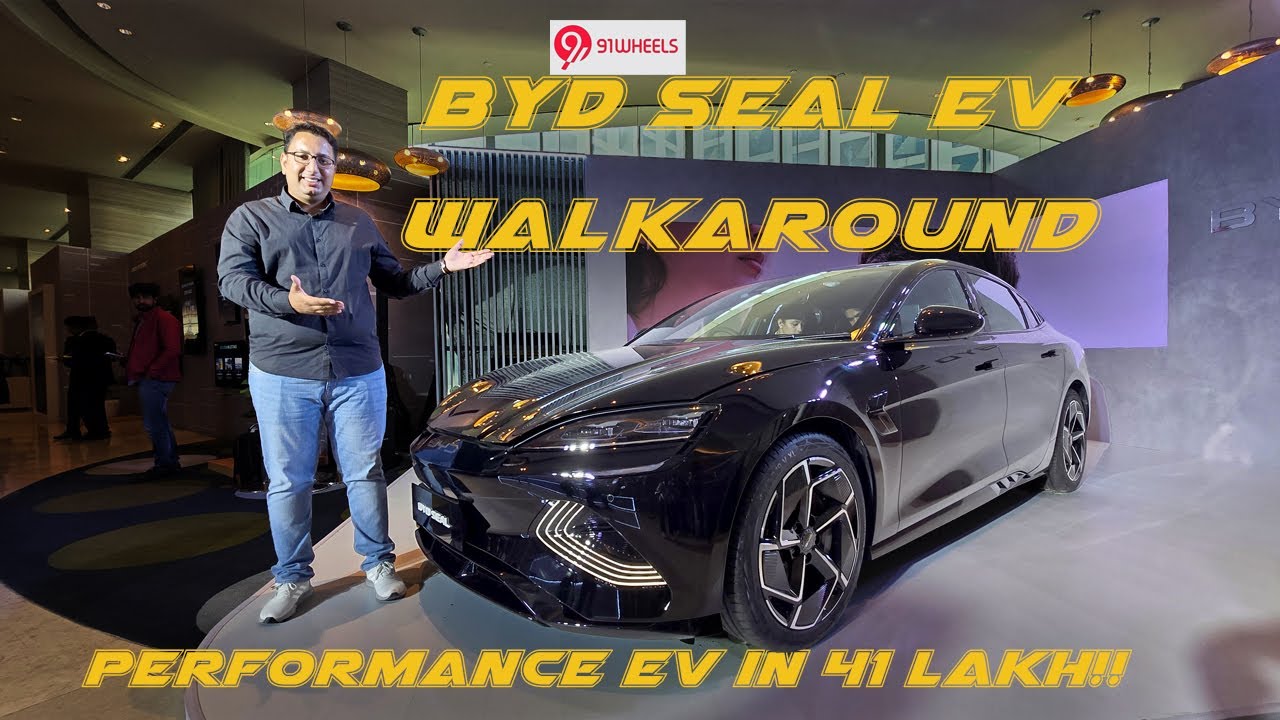 BYD Seal EV Walkaround || Hyundai IONIQ 5 Rival At Rs 41 Lakh