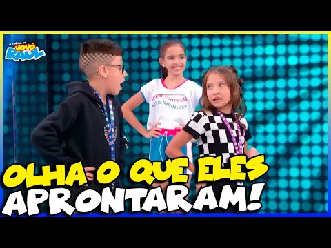 ALICE MONTEIRO AND BIELZINHO IN A DOUBLE DOSE WITH GRANDPA RAUL GIL'S GANG