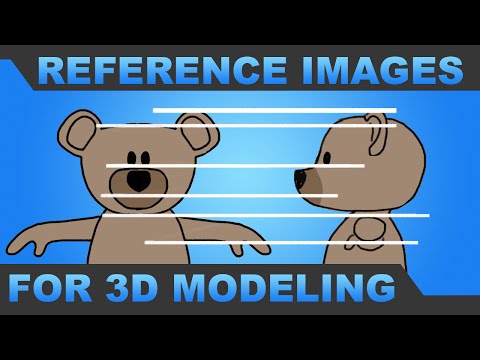 How to Draw Reference Images for 3d Character Modeling - Mr. H