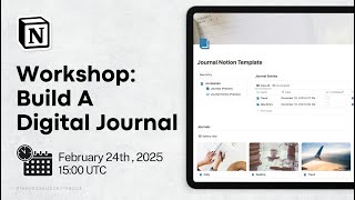 Notion Masterclass: Create a Digital Journal